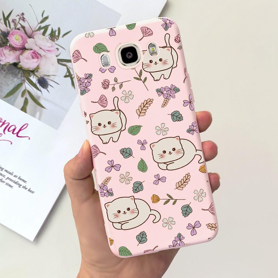 For Samsung Galaxy J7 J5 J3 2016 Case SM-J320F J510F J710F Phone Cover Cute Astronaut Silicone Bumper For Samsung J2 2016 Fundas