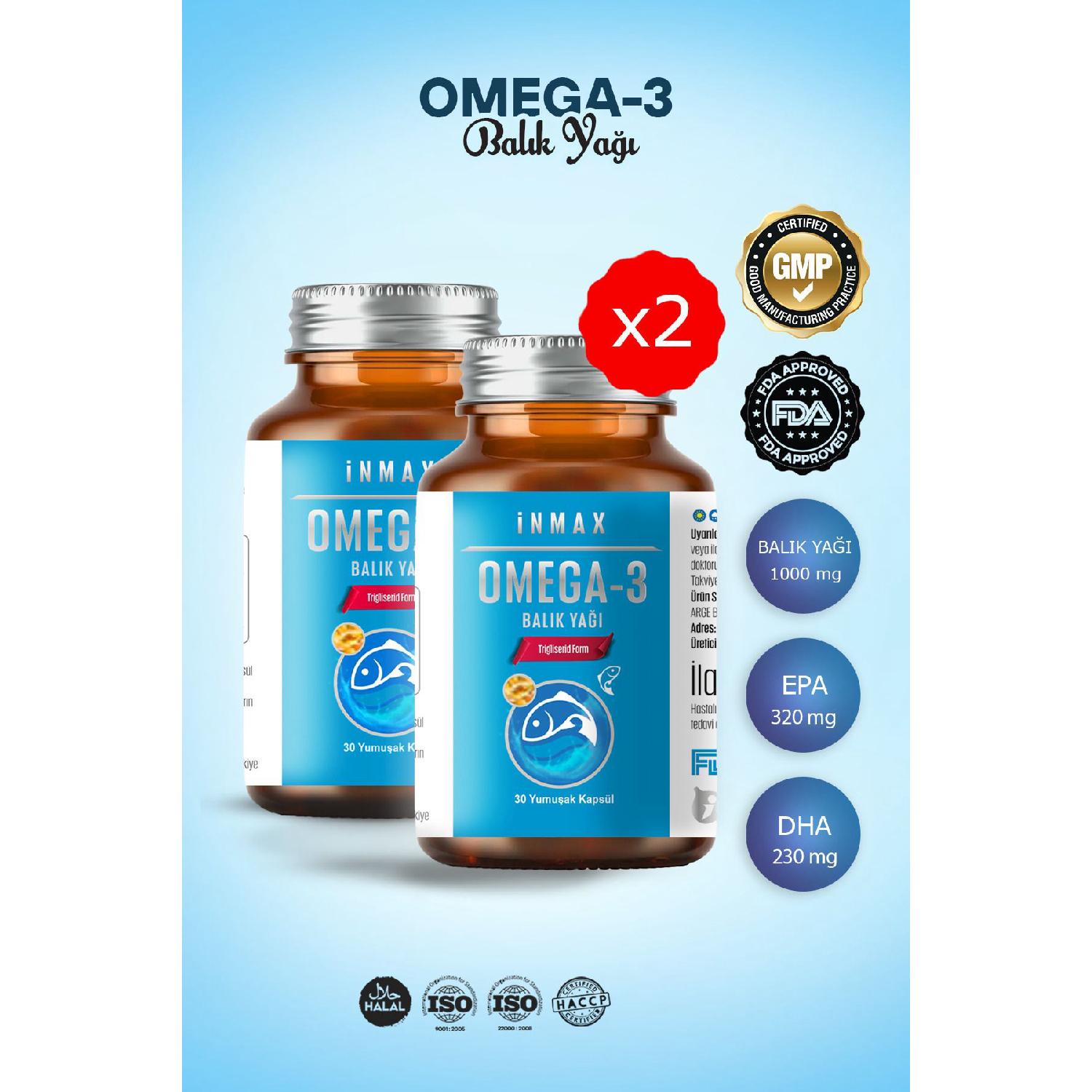 

Omega -3 Dha - Epa 1000mg Form (2 Piece) (iceland) Cold Water Fish Oil 30 Softgel