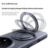 For Honor Magic 8/Magic 8 Pro/Magic8 Pro Case Skin-feel Matte Translucent 360° Holder Ring Magnetic Anti Slip Protective Cover