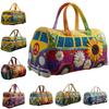 Adjustable Strap Quilted Duffle Bag Large Capacity Tote Bags Travel Duffel Bag 3D Quilting Craft Sports Gym Bag Camping Hiking