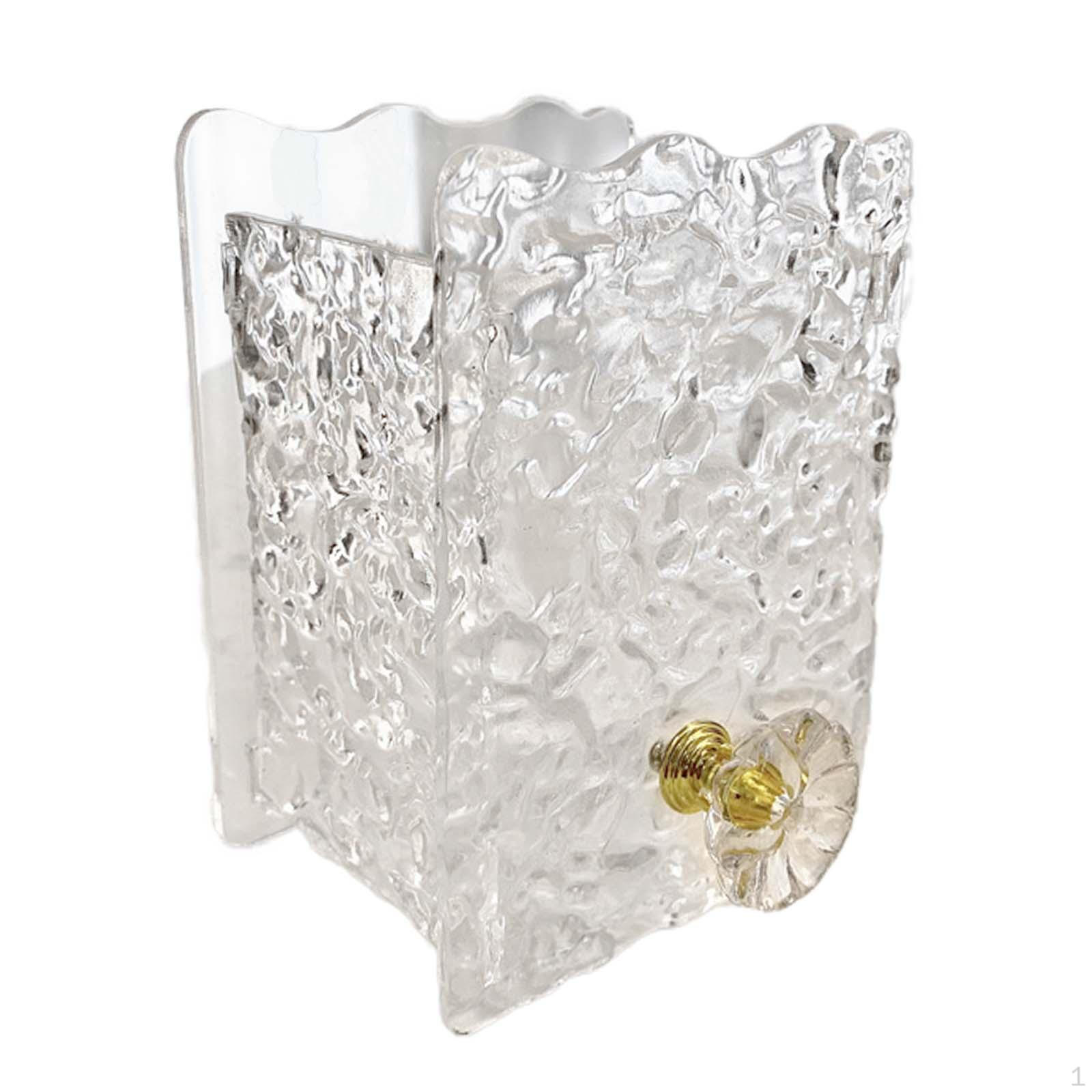 Органайзер для хранения в ванной, Настенный держатель-органайзер для зубных щеток, Коробка для зубной пасты, clear