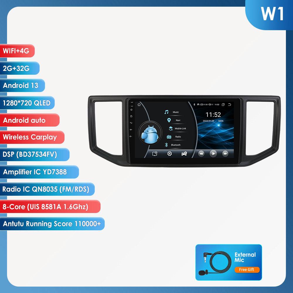 OSSURET Snapdragon 6115 Android Car Radio Player Intelligent Screen for VW Volkswagen Crafter 2017-2021 Carplay Auto 2DIN Car Multimedia Autoradio