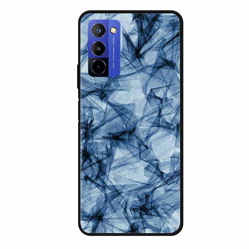 Für Wiko 10 Hülle Marmor 6,75" TPU Weiches Silikon Rückseite Handyhülle für Wiko 10 Wiko10 Coque Cartoon Antischock Stoßfest Funda