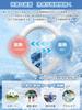 Summer Evolved Model New Cooling Cool Neck Ice Ice Neck Ring Freezes At No Batteries Cooling Heatstroke Sports Athletic Fireworks Displays 2024 -
