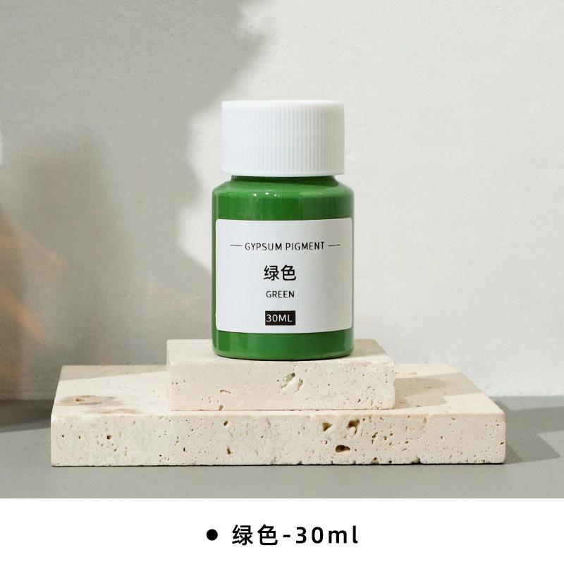 30ml Gipsfarbe Stabile Farbe Nicht leicht verblassend für DIY Handwerksproduktion Duftstein Wanddekoration
