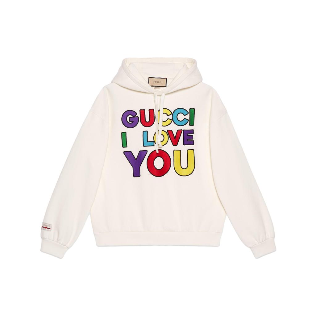 Gucci Sweatshirts Men's Ecru Hooded (Non-detachable) Moderate 721427-XJFVI-9088