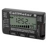 Digital Battery Capacity Checker Tester Detector Battery Balance Discharger Servo Tester for LiPo Black