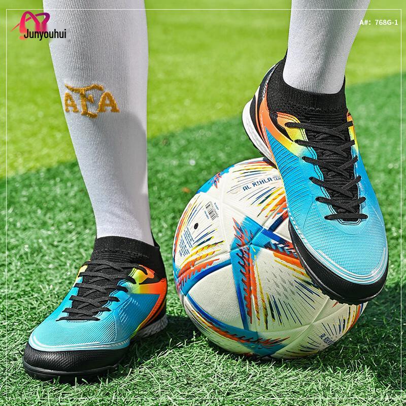 Junyouhui High-Top Turf Soccer Cleats 768G-1 36