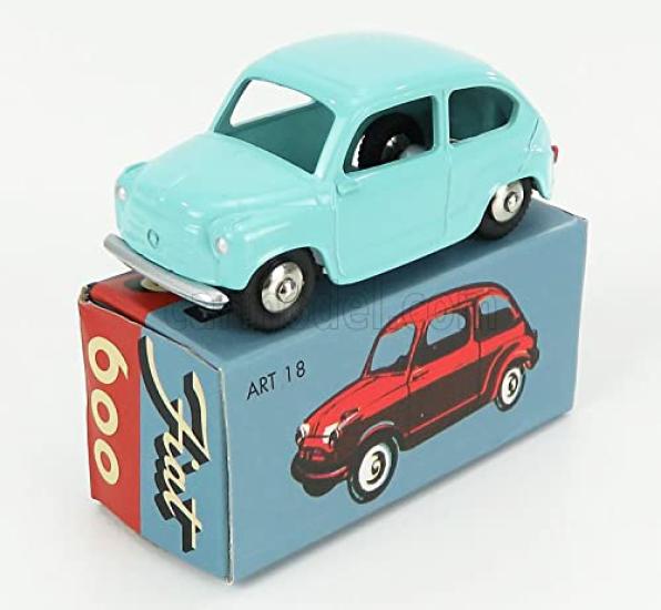 Mercury 1/48 Fiat 600 Berlina 1955 Blue FIAT 600 BERLINA Hachette HACHETTE MERCURY Reissue синий