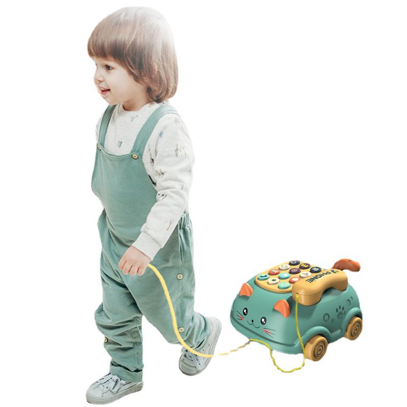 Bilingual Kids' Phone: Interactive Educational Toy for Boys & Girls