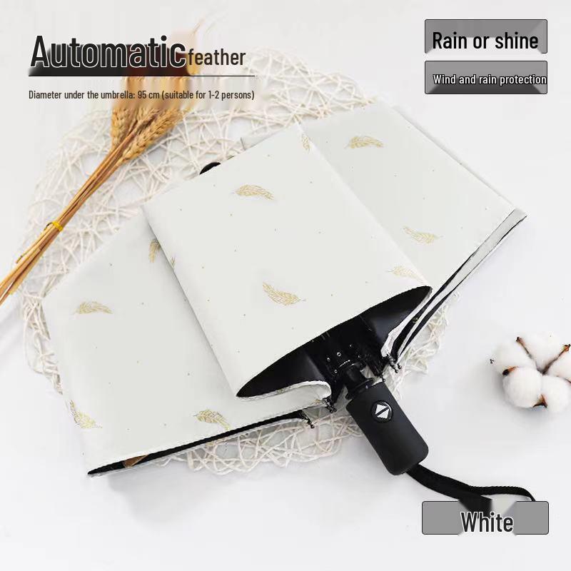Semi-automatic Folding Sun & Rain Umbrella
