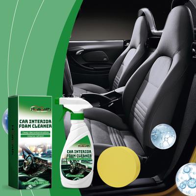 Homonth 60/100ml Silny środek czyszczący do dezynfekcji Wielofunkcyjny środek czyszczący do wnętrza samochodu Pianka czyszcząca do skóry Pianka czyszcząca przeciwstarzeniowa Narzędzia w sprayu