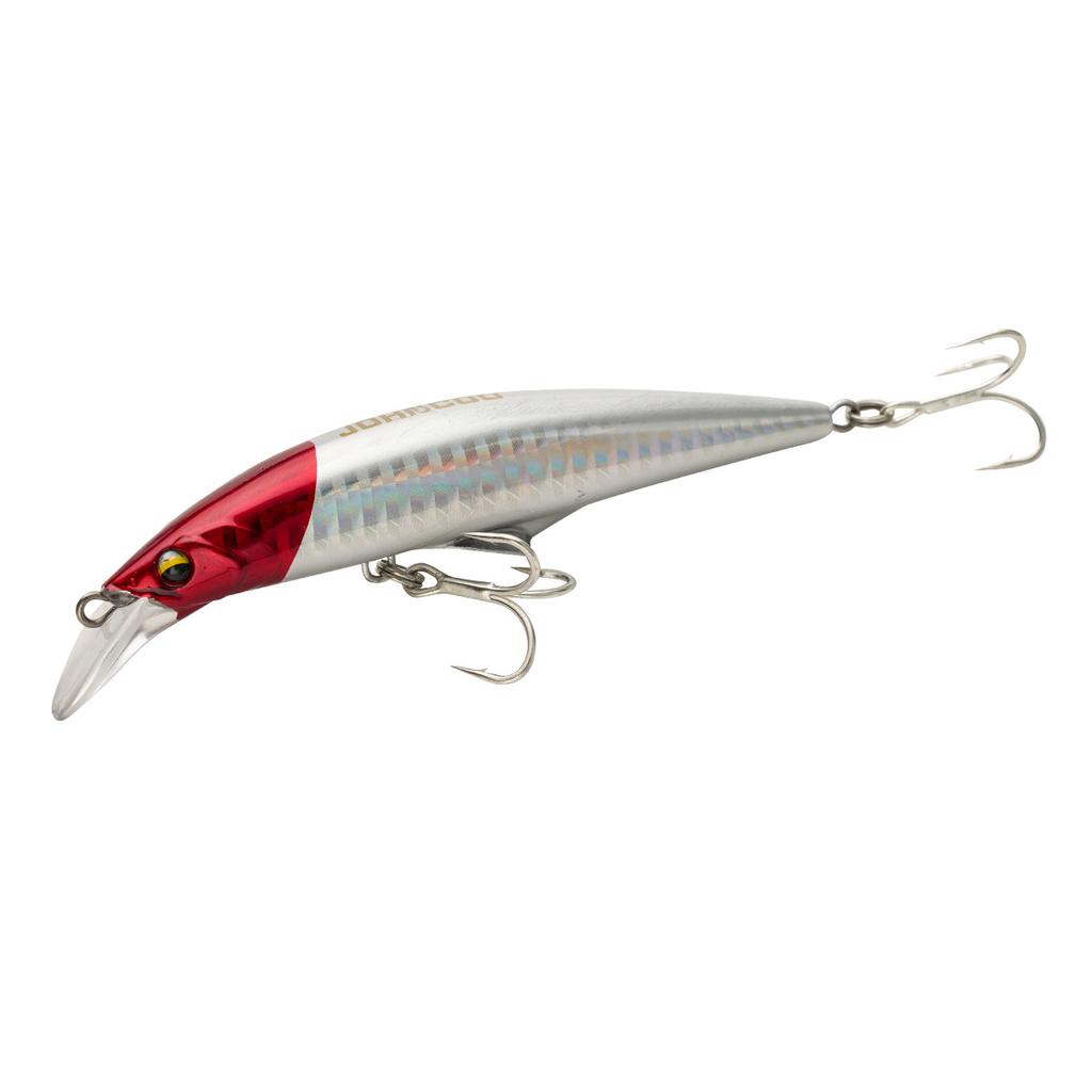 Steel Sea Fishing Artificial Hard Bait Minnow Lure for Sea Bass-Trolling with Hooks 30g/46g Saltwater Use