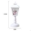 Christmas Lantern Figurine for Room with Musical Gifts, Decorative Night Light, Bedside Lamp