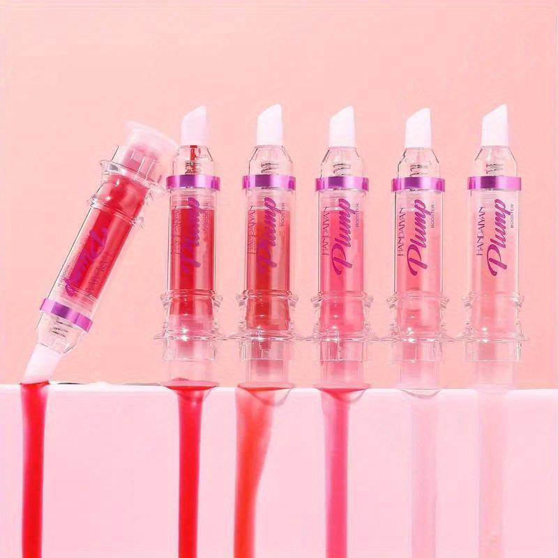 Peppermint Infused Plumping Lip Gloss Hydrating  Intense Plump Long-Lasting Shine-Enhancing Finish Multi-Shade Liquid Lip Care
