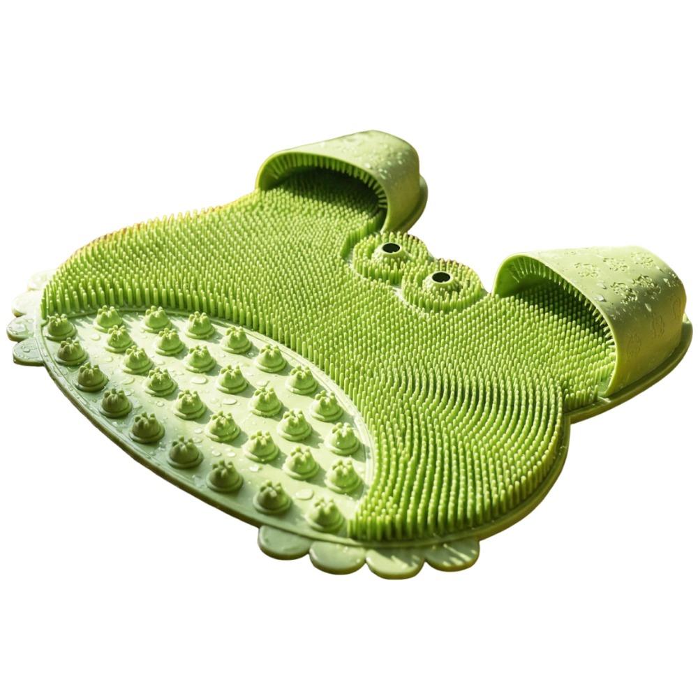 Crab Shape Shower Foot Scrubber Mat Cartoon Magnet Bead Massage Shower Pad Comfortable Creative Non-slip Bath Rug