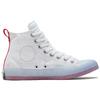 Converse Untitled Trendy Versatile High-Top Canvas Shoes Unisex White