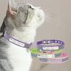 Puppy Necklace Reflective Engravable Zinc Alloy Adjustable Dog Neckwear for Daily Life