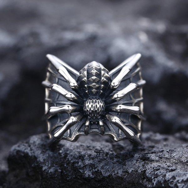 Vintage Chic Rabbit Animal Knuckle Rings for Women Girls Charm Gothic Punk Frog Cat Octopus Opening Finger Rings Fashion Jewelry