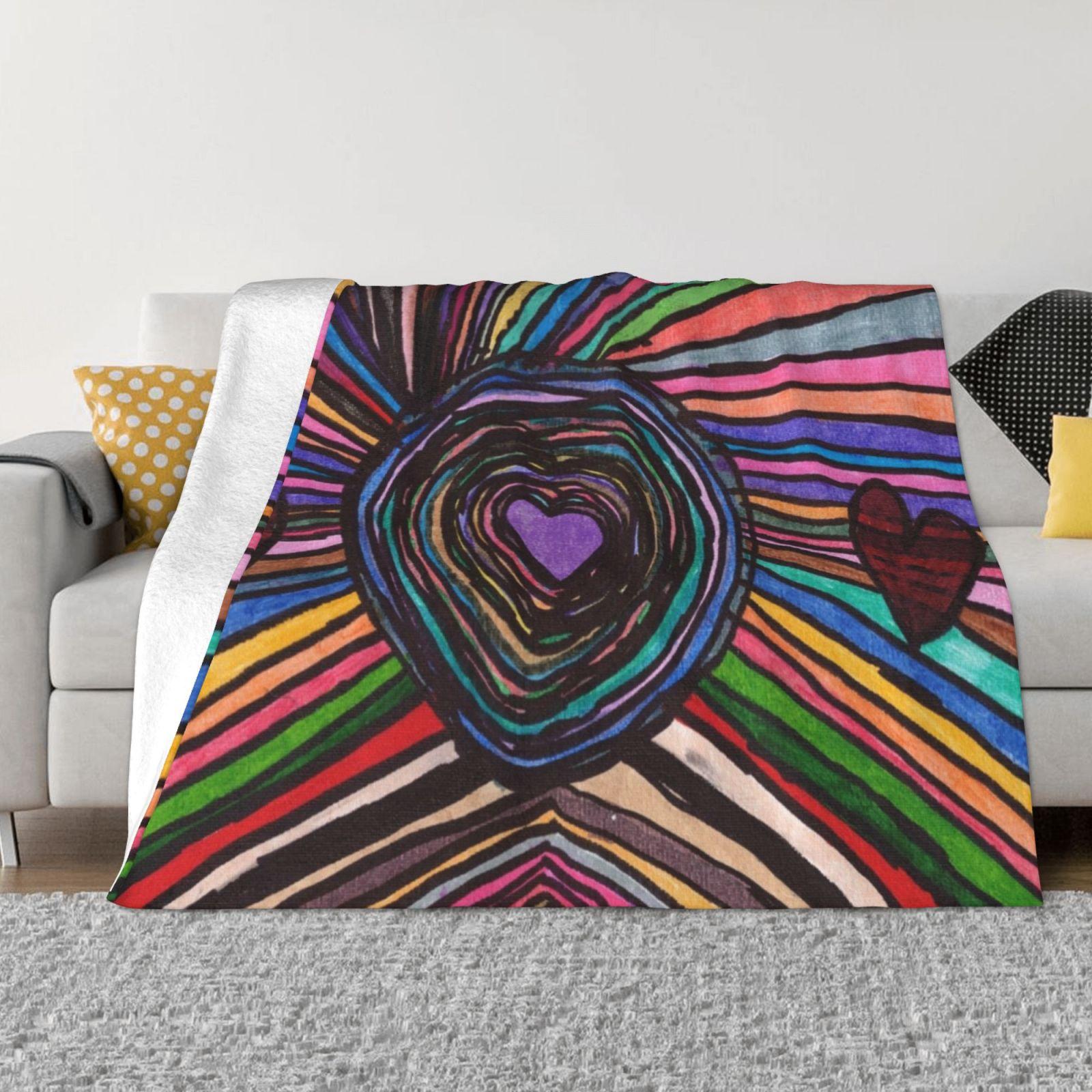 Mountain Crystal Fashion Soft Warm Flannel Blanket Down Syndrome 30x40in