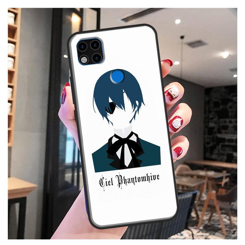 Anime Black Butler Kuroshitsuji For Xiaomi Redmi Note 11 Pro Phone Case For Redmi 9T 9A 9C 9S 10S Note 9 10 Pro Back Cover