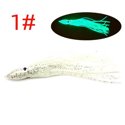 Color Simulation Fake Bait Soft Bait Luminous Octopus Bait Luya Bait Brand New