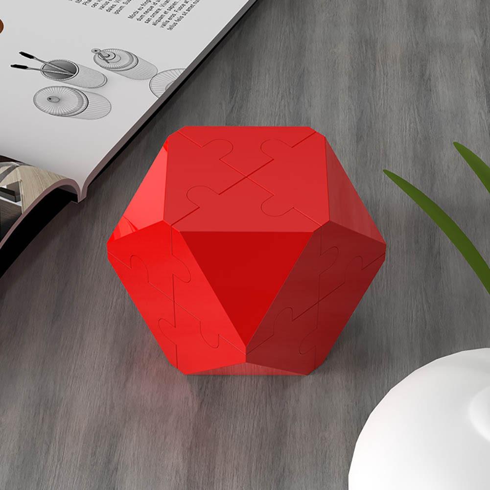 3D Intelligence Magic Cube Puzzle Blok Puzzle Znížený tlak Hračka Darček Cezhraničné Výbušné deti Farebná kocka