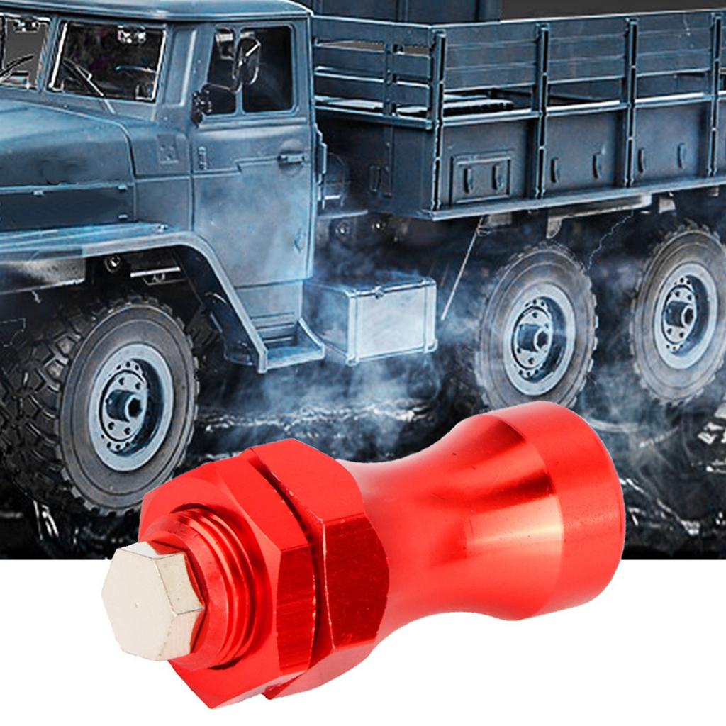 4Pcs RC Wheel Hex Driver Metal 12mm Turn 17mm Extension Adapter for RC Car Truck(Red)