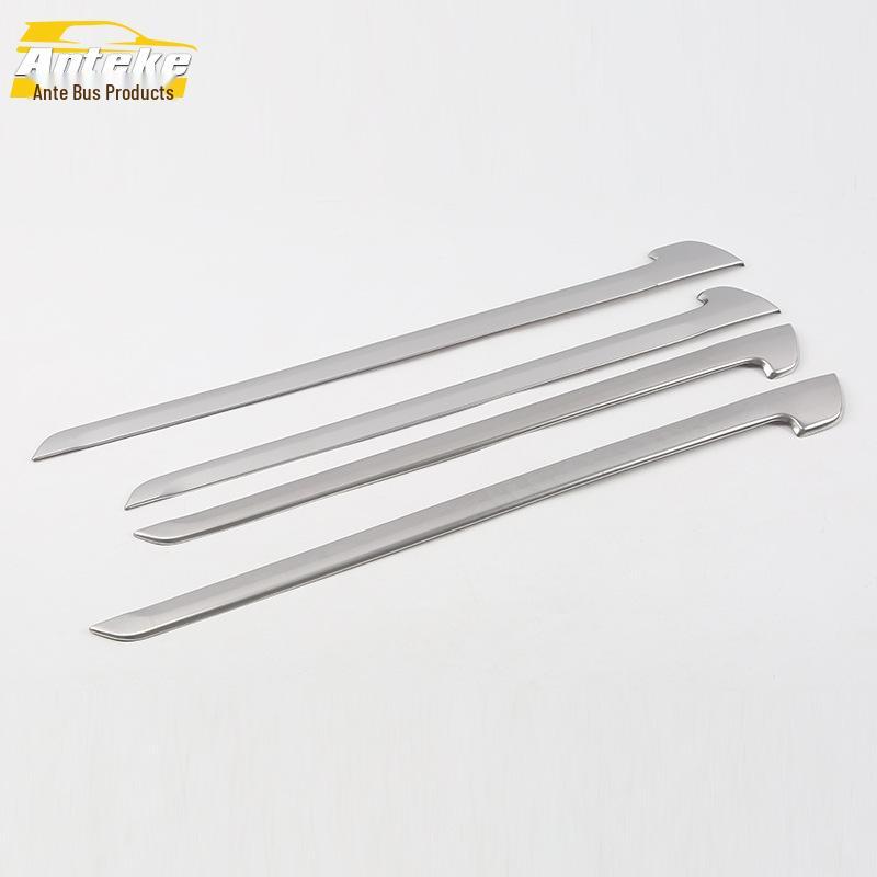 Suitable for 2017 CR-V Interior Door Panel Trim: Armrest Box Bright Strip Sticker Car Accessory