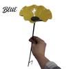 Backyard Bee Waterer Garden Metal Flower Stake Decorative Bird Bath Ground Insert Watering Pollinator Station Butterfly Drinking Bowl for Pollinators