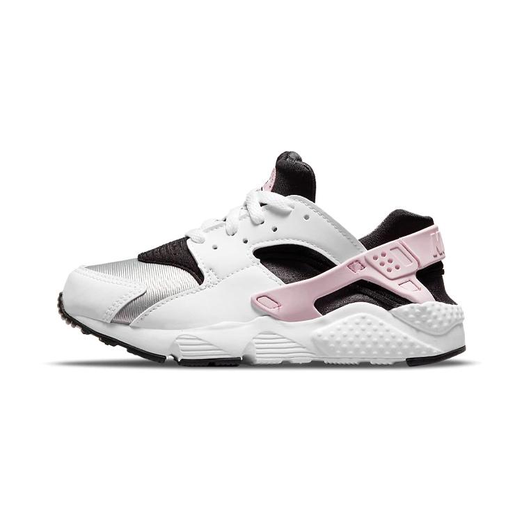 

new Nike Huarache Run Grey Fog Pink Foam PS 33.5