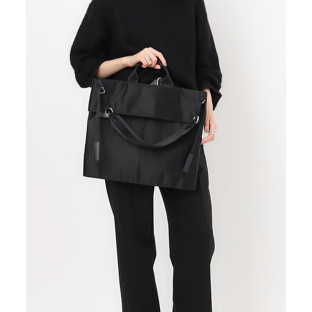 Toff Loadstone Air Shoulder Tote Lightweight One Black & 2-Way Bag, Nylon, Size,