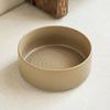 Straight Bowl Ceramic Salad Bowl Household Dish Bowl Instant Noodle Bowl Minimalist Style Round Bowl Big Rice Bowl Japanese Threaded Small Bowl