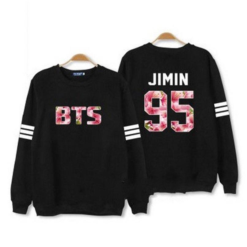 Bts in Bloom Kpop Jumper Kapuzenpullover Sweatshirt Hoodie Pullover Kostüme