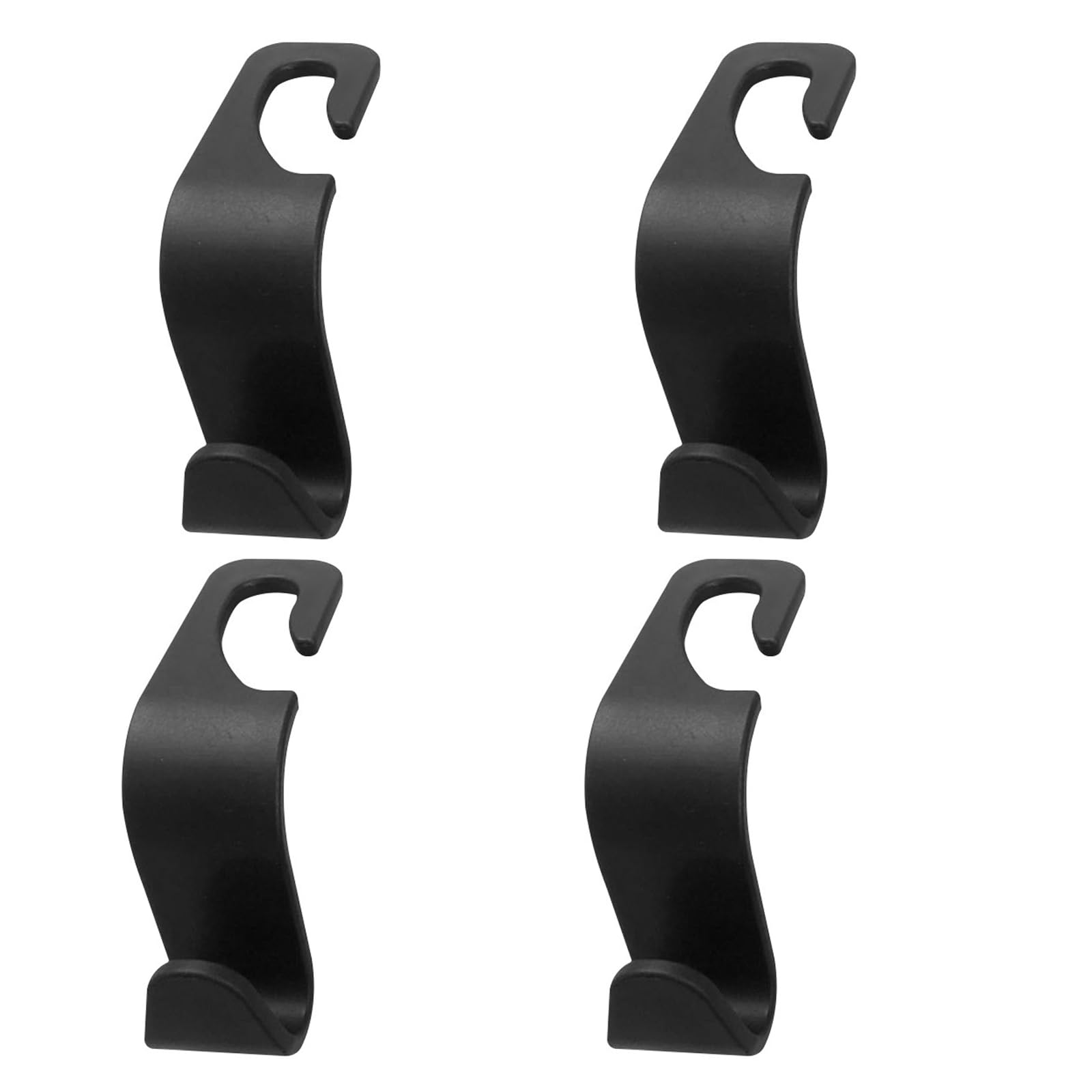 

Bookwarm Car Headrest Hooks, Set of 4 - Back Seat Hook/Bag Hook, Car Storage,
