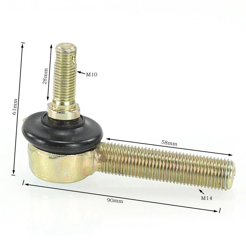 Adjustable Ball Joint Kit M10 M12 M14 Corrosion Resistant Fits for Chinese ATV Quad Kart Off-Road Modification Parts