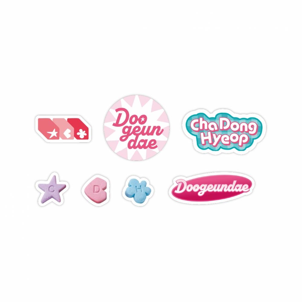 Cha Dong Hyeop Luggage Sticker 04