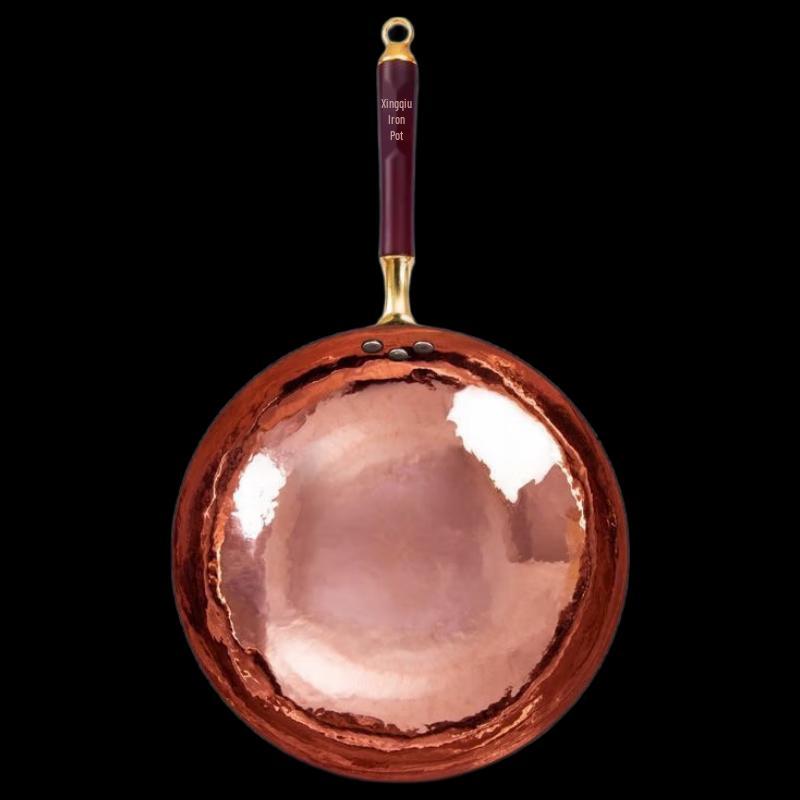 JWD Zhangqiu Hand-Forged Wrought Iron Wok, 32cm