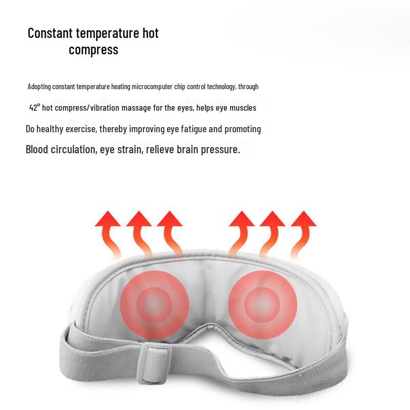 MEEEGOU Smart Foldable Eye Massager with Bluetooth Music