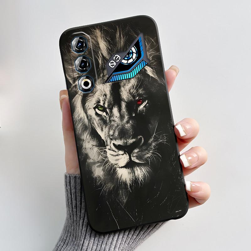 Für ZTE Nubia Neo 3 GT 5G Z2465N Hülle Süßes Kaninchen Schwarz Weiches TPU Silikon Stoßfeste Rückabdeckung Für ZTE Nubia NEO3 GT 5G Hülle