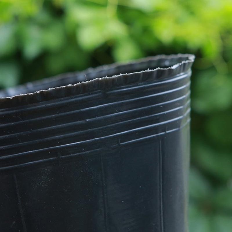 50/100pcs Black Seedling Nursery Pots Planting Pot Black Grow Bag Transplant Breathable Cup Vegetable Container Nursery Cup