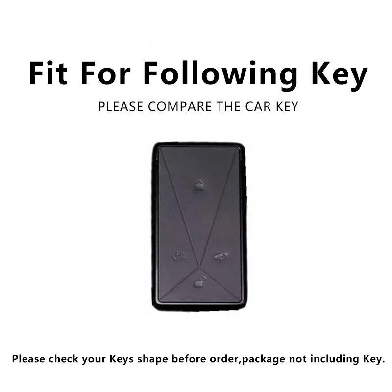 Zinc Alloy Leather Car Key Case for AVATR 11 12 AVATR ESV Car Key Case RC Cover Housing Keychain Accessories