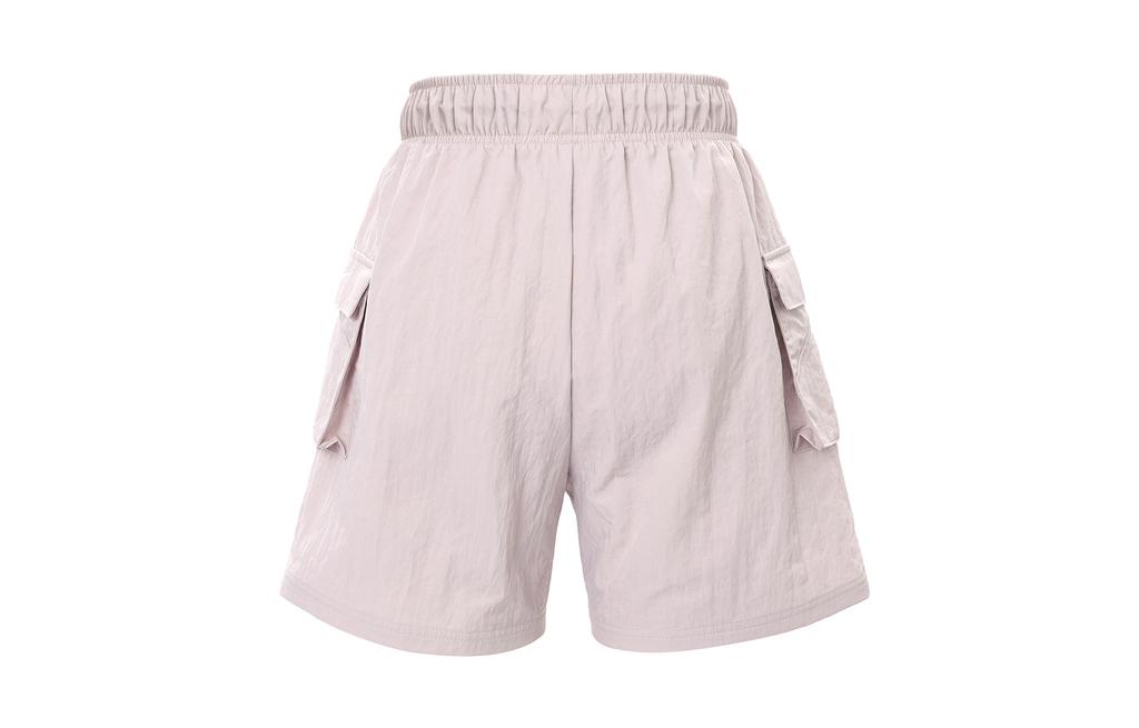 Nike Sportswear Essentials Casual Shorts Women's Gray Purple DM6248-019