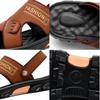 Trendy Mens Sandals Outdoor Men Beach Shoes Summer Retro Lazy Men's Casual Shoes Comfort Non-slip Open Toe Man Slippers 2024 New
