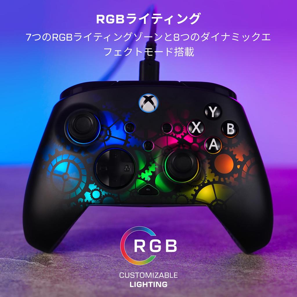 Officially Licensed Xbox Turtle Beach Afterglow Ignite Controller with Time Machine Design Compatible with Xbox Series Xbox and Windows PC RGB Hair