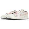 Jordan Air Jordan 1 Vintage Basketball Shoes Women's Low top Pink/Beige 553560-152(Team24-)