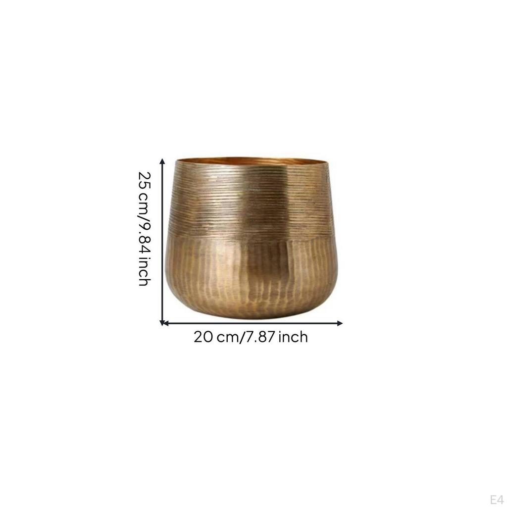 Vase Planter Round Decorative Modern for Living Room