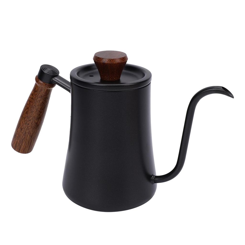 Pour Over Coffee Kettle 500ml 304 Stainless Steel Gooseneck Spout Drip Coffee Kettle Tea Pot with Scale for Home
