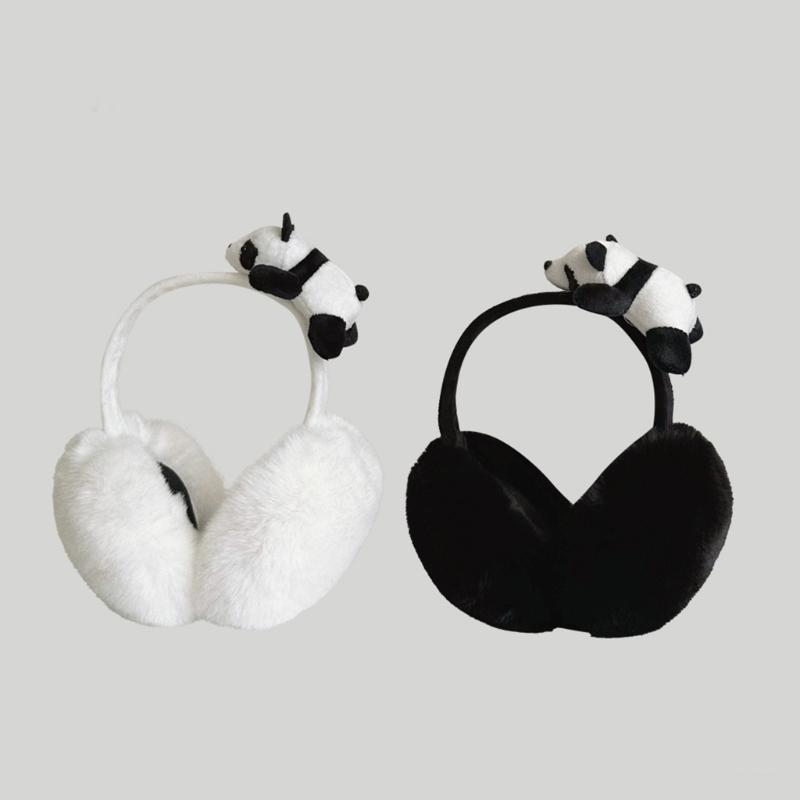 Panda Plush EarMuffs for Women and Children of All Ages Outdoor Earmuffs