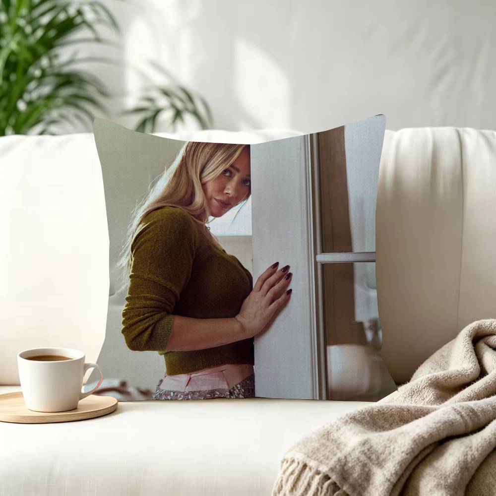 Singer HHilary Duff Roommates Cushion Cover Pillowcase Upholstery Sofa Throw Pillow Home Decor Pillowcas